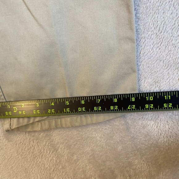 Dockers Men's Khaki Chino Pants Men's Size 35x26 Pleated Front Cotton Beige - Picture 6 of 13